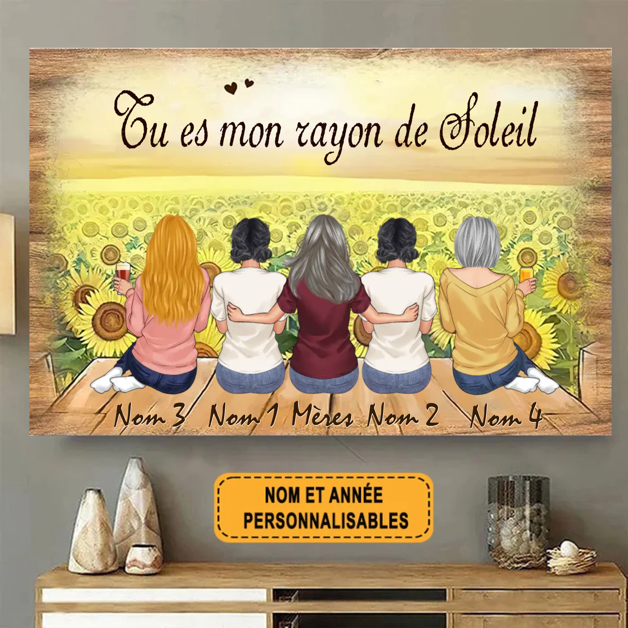 You Are My Sunshine 1958 Personalized Metal Sign