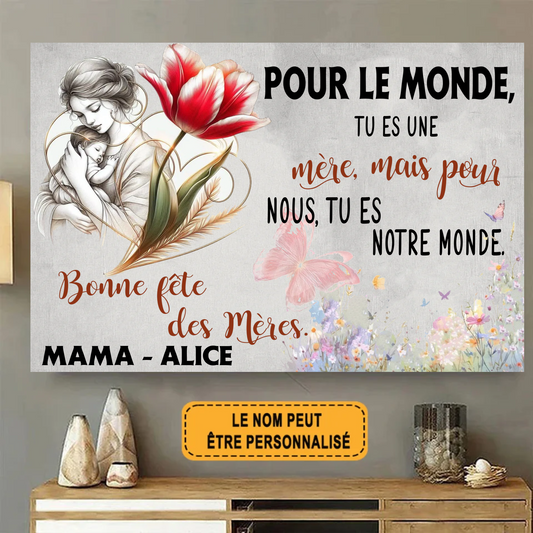 Pour Le Monde 1978 Personnalisé Enseigne En Métal