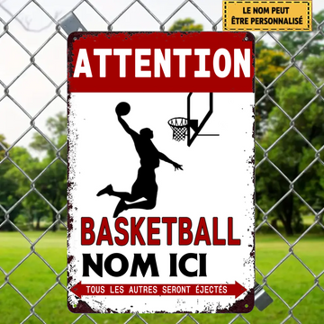 Everyone Else Will Be Ejected 1986 Custom Metal Sign