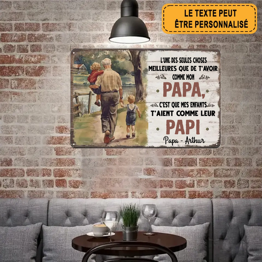 T’aient Comme Leur 1989 Personnalisé Enseigne En Métal