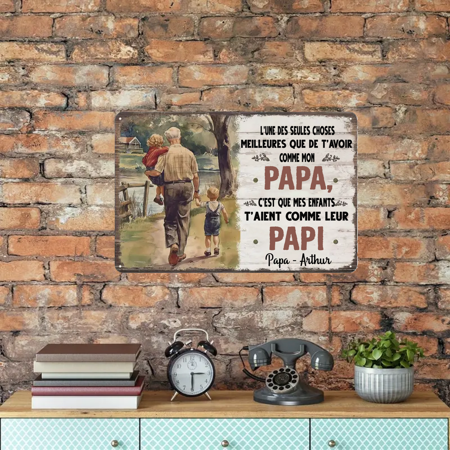 T’aient Comme Leur 1989 Personnalisé Enseigne En Métal