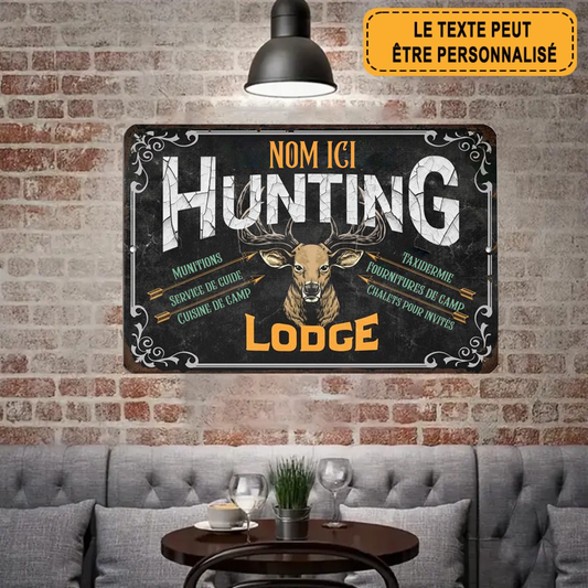 Service De Guide 2003 Personnalisé Enseigne En Métal