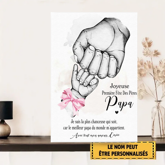 Première Fête Des Pères 2014 Personnalisé Enseigne En Métal