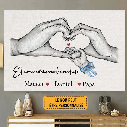 Et Ainsi Commence L’aventure 2018 Personnalisé Enseigne En Métal