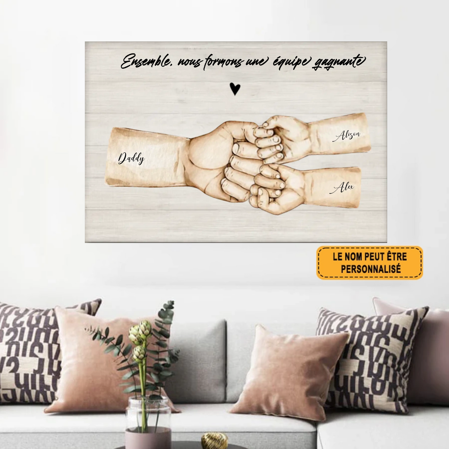 Ensemble Nous Formons 2031 Personnalisé Enseigne En Métal