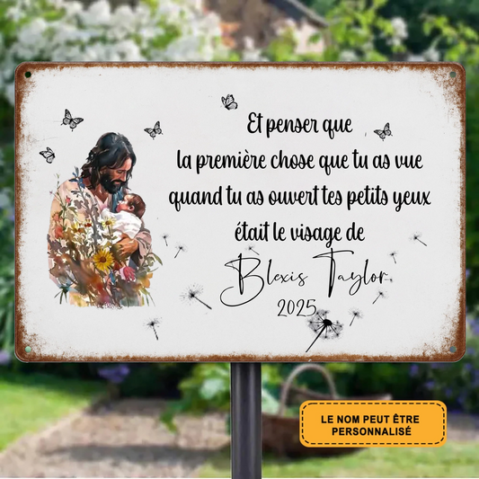 Et Penser Que La Première Chose 2044 Personnalisé Enseigne En Métal