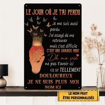 Je Me Suis Aussi 2054 Personnalisé Enseigne En Métal