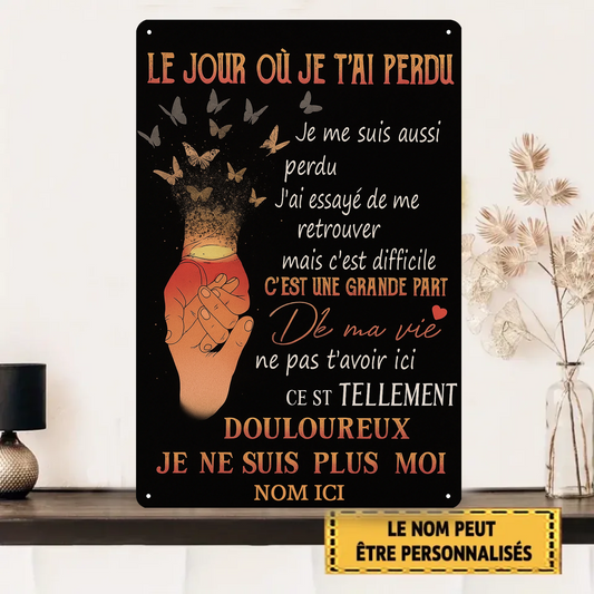 Je Me Suis Aussi 2054 Personnalisé Enseigne En Métal