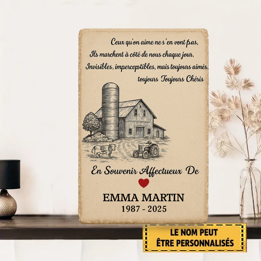 Mais Toujours Aimés 2058 Personnalisé Enseigne En Métal