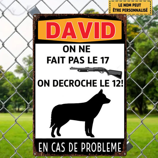 On Decroche Le 2064 Personnalisé Enseigne En Métal