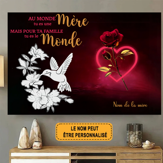 Mais Pour Ta Famille 2068 Personnalisé Enseigne En Métal