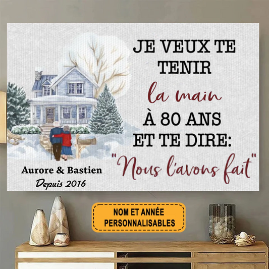 Nous L'avons Fait 2070 Personnalisé Enseigne En Métal