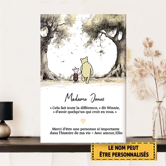 Cela Fait Toute La Différence 2076 Personnalisé Enseigne En Métal