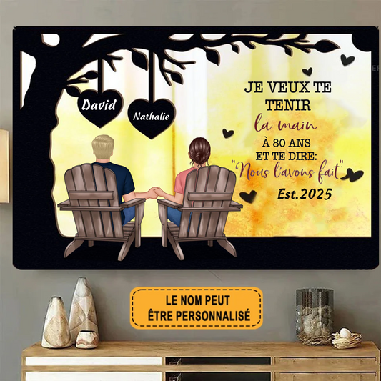 Nous L'avons Fait 2083 Personnalisé Enseigne En Métal