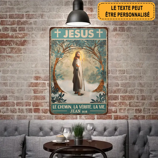 Le Chemin La Vérité 2092 Personnalisé Enseigne En Métal