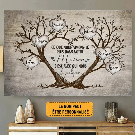 La Partageons 2094 Personnalisé Enseigne En Métal