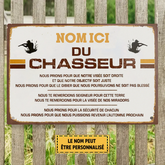 Nous Prions Pour 2103 Personnalisé Enseigne En Métal