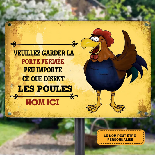 Ce Que Disent 2128 Personnalisé Enseigne En Métal