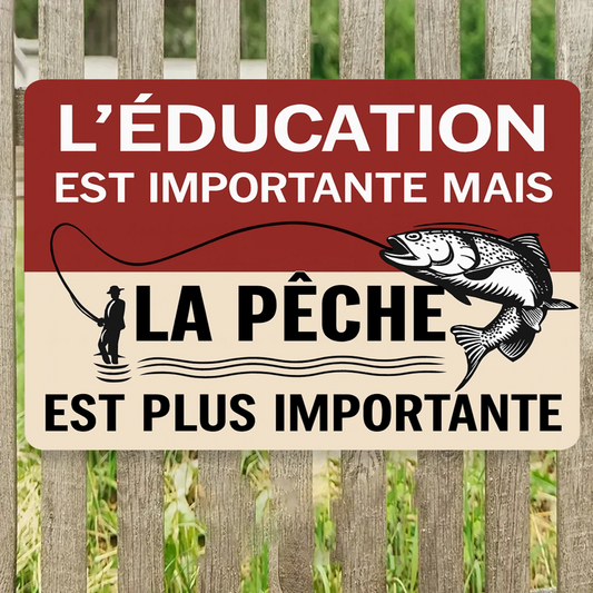 L’Éducation Est Importante 2142 Personnalisé Enseigne En Métal