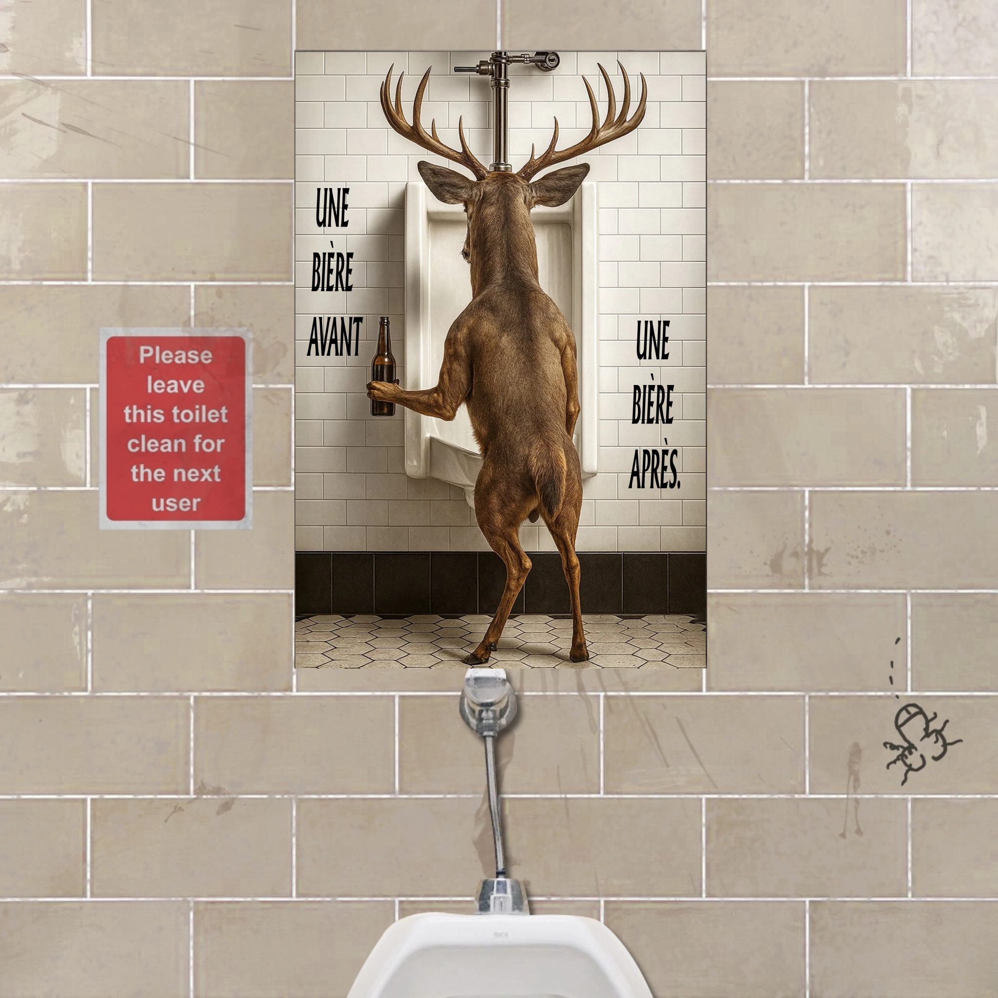 A Beer After 2154 Personalized Metal Sign
