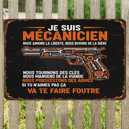 Nous Aimons La Liberté 2185 Personnalisé Enseigne En Métal