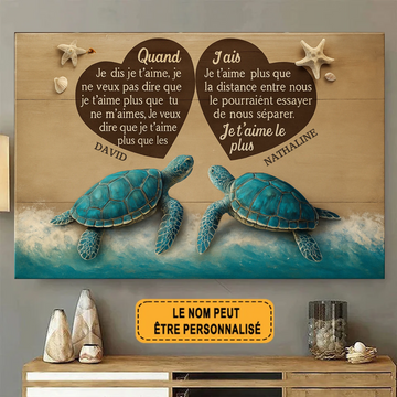 Je Dis Je T’aime 2186 Personnalisé Enseigne En Métal