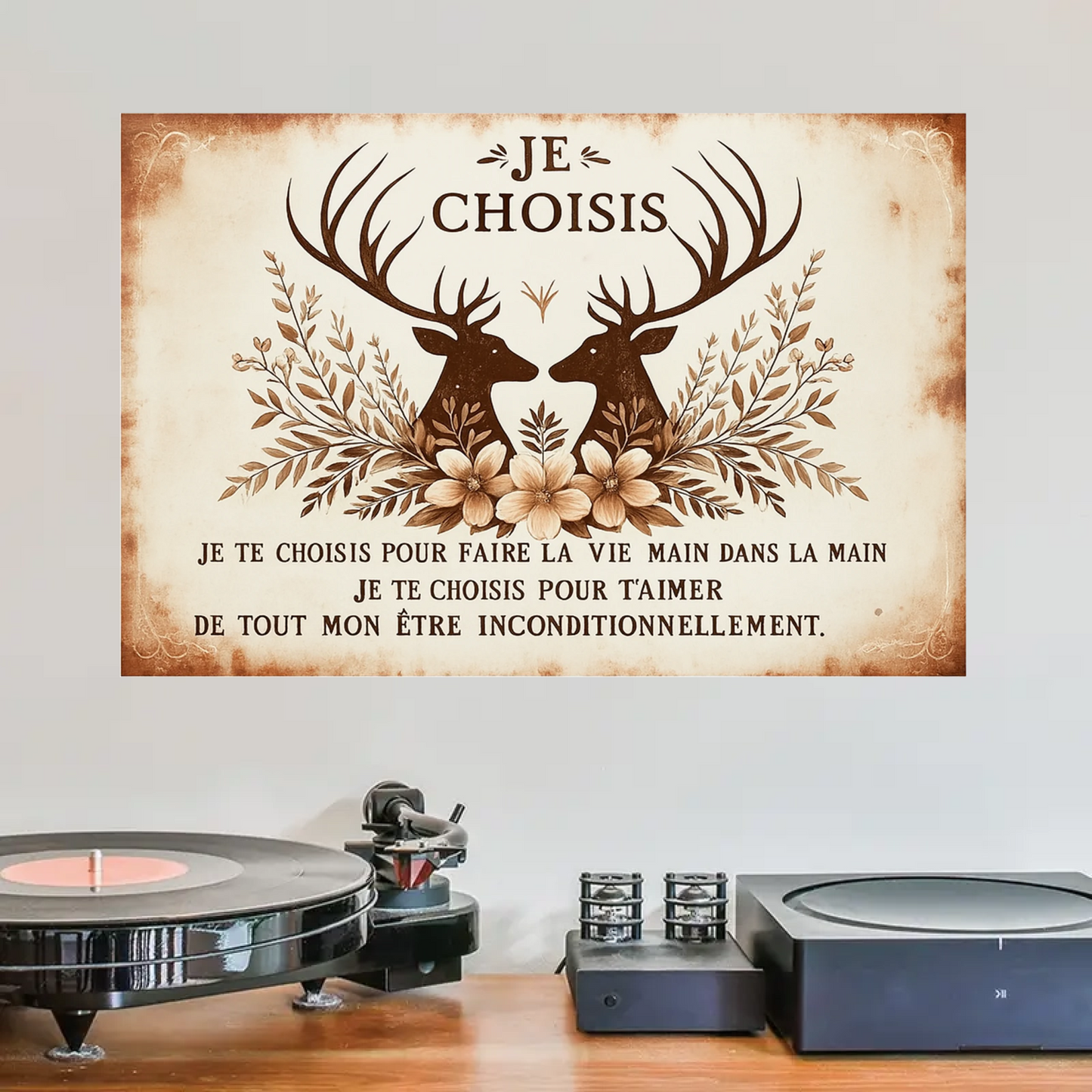 Je Te Choisis Pour Faire 2208 Personnalisé Enseigne En Métal