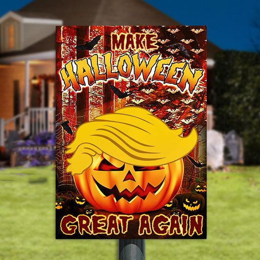 Make Halloween Great Again Classic Metal Sign
