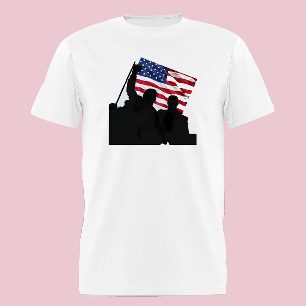 American Pride Silhouette T-Shirt, Men T-shirt