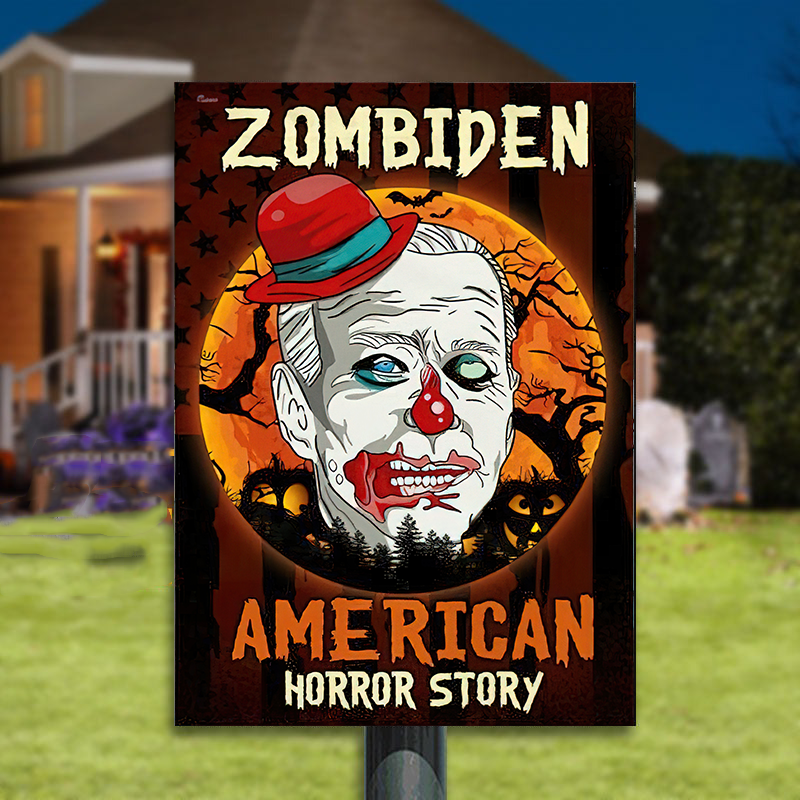 Zombiden American Horror Story Halloween Classic Metal Sign