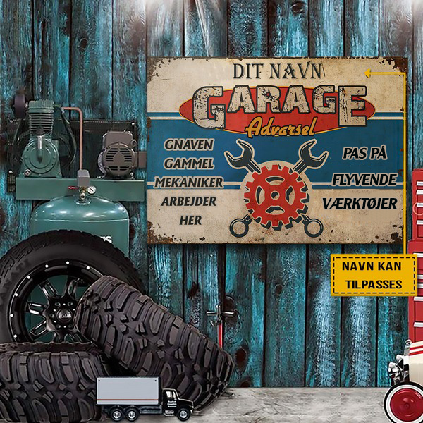 Garage Flyvende Værktøj - Klassischer Metallschrank