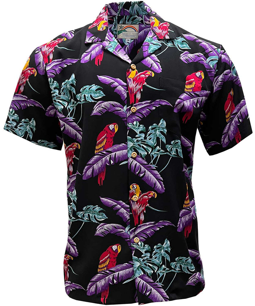 Chemise En Rayonne Jungle Bird Tom Selleck Magnum PI Pour Homme