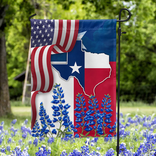 Texas Bluebonnet Flag