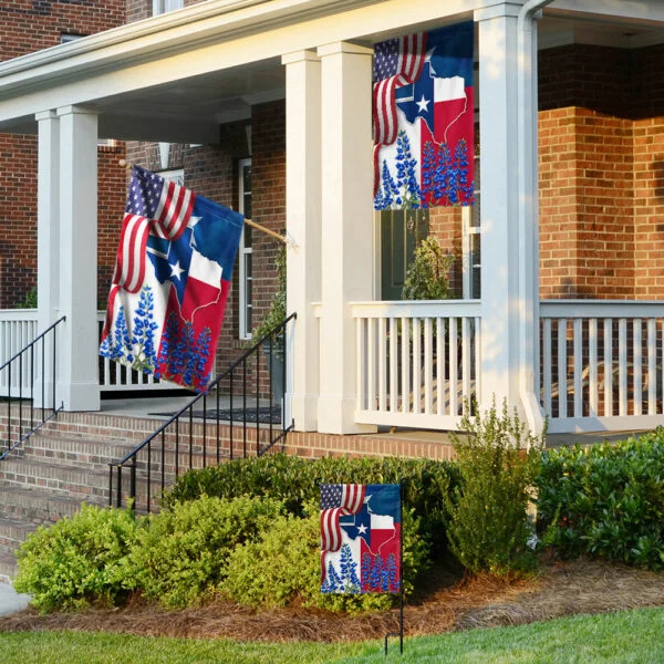 Texas Bluebonnet Flag