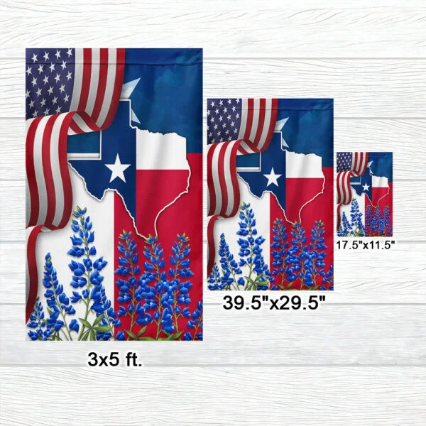 Texas Bluebonnet Flag