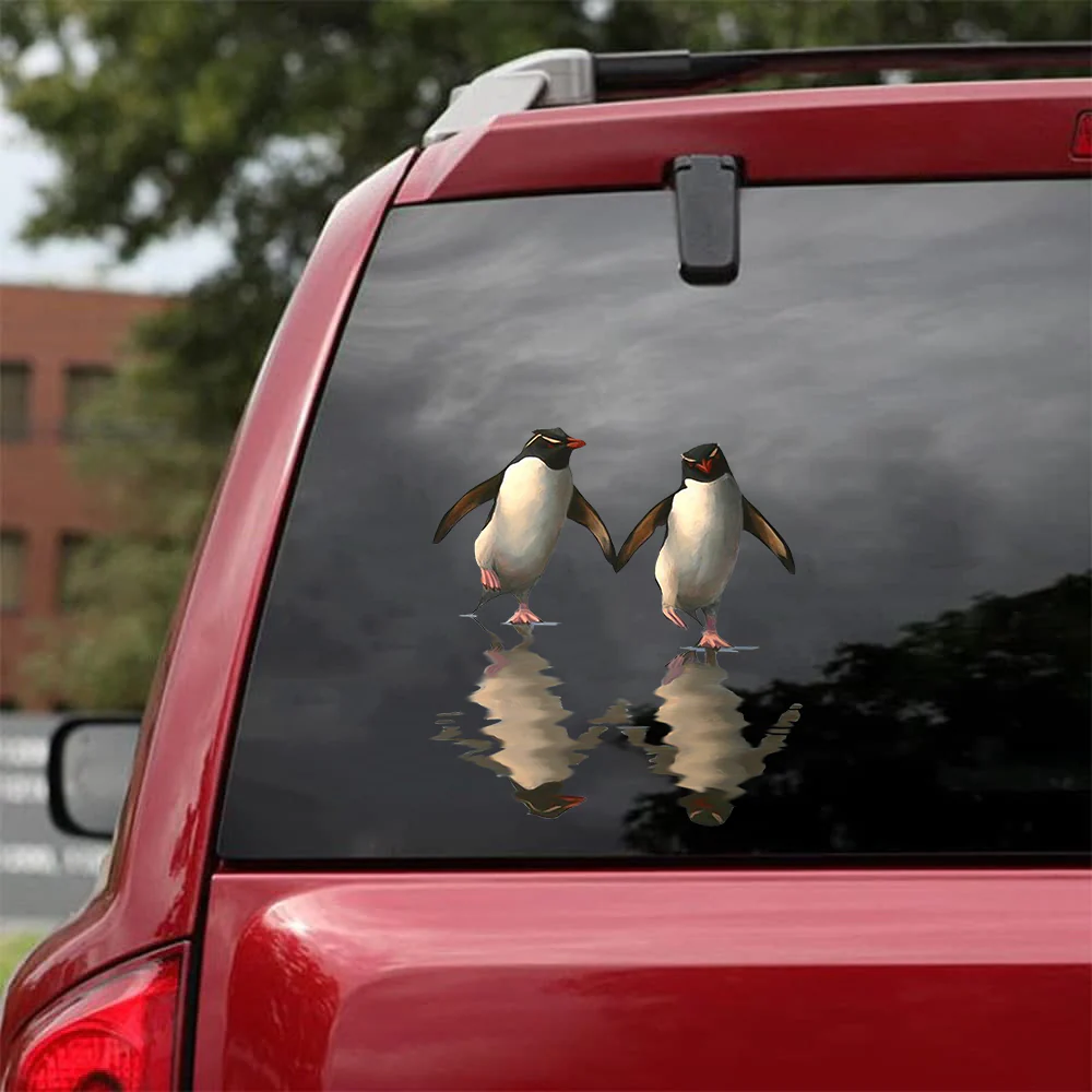 Autocollants de pingouin pour bouteille d'eau, beaux graphismes en vinyle, cadeau du premier anniversaire